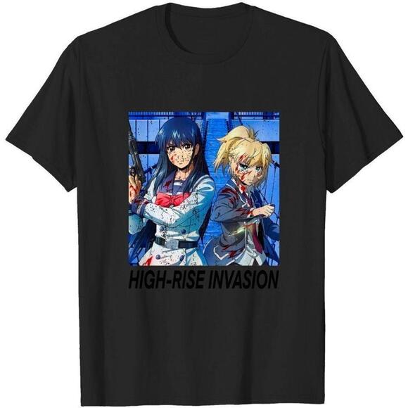 Other - High Rise Invasion Japanese Anime Survival Graphic T Shirt